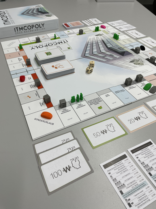 Spielaufbau des ITMCopoly